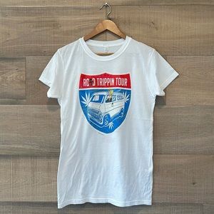 Machine Gun Kelly “2015 Road Trippin Tour” Woman’s White T-shirt XL